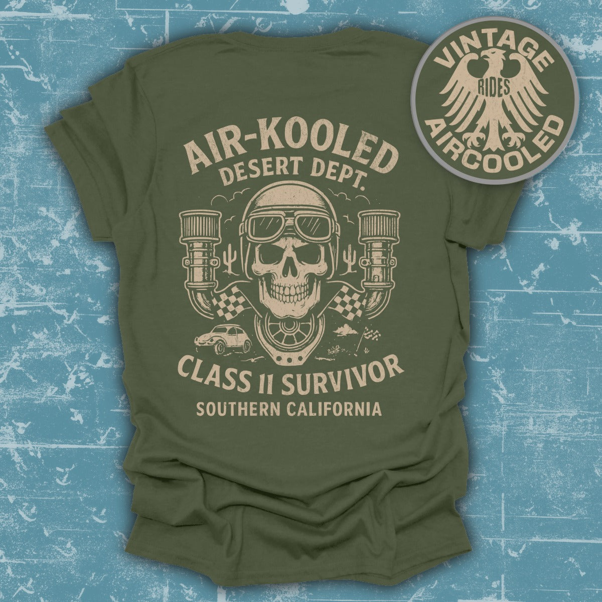 Air-Kooled Desert Dept Class II Survivor shirt product type