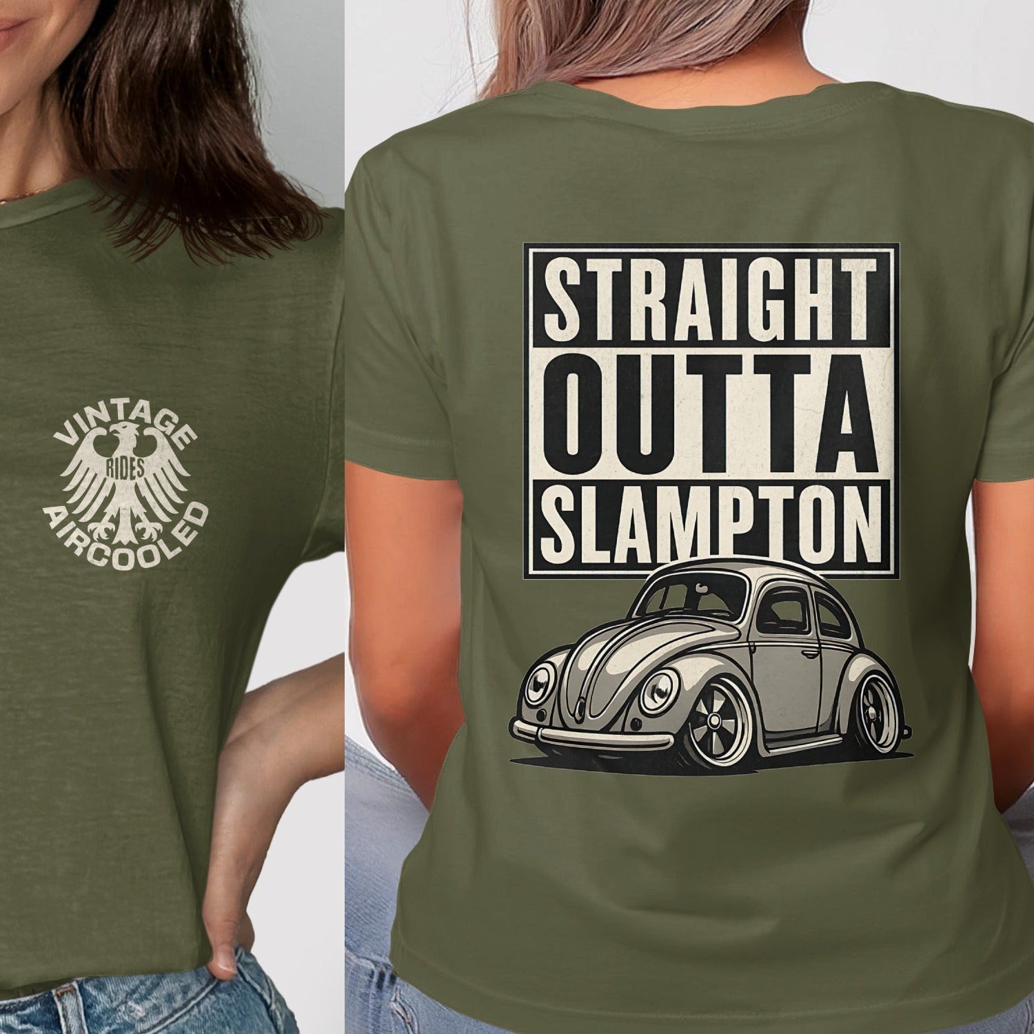 Vintage Aircooled Straight Outta Slampton T-Shirt product type