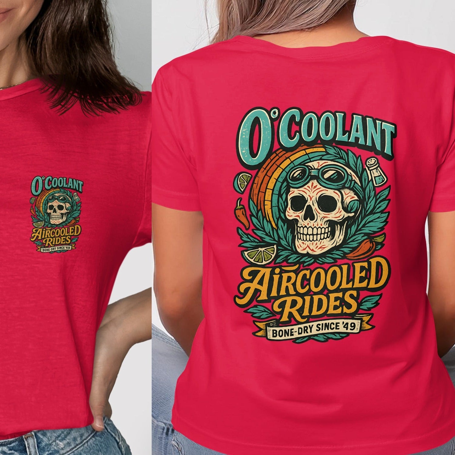 O'Coolant Aircooled Rides Bone-Dry Graphic Tee product
