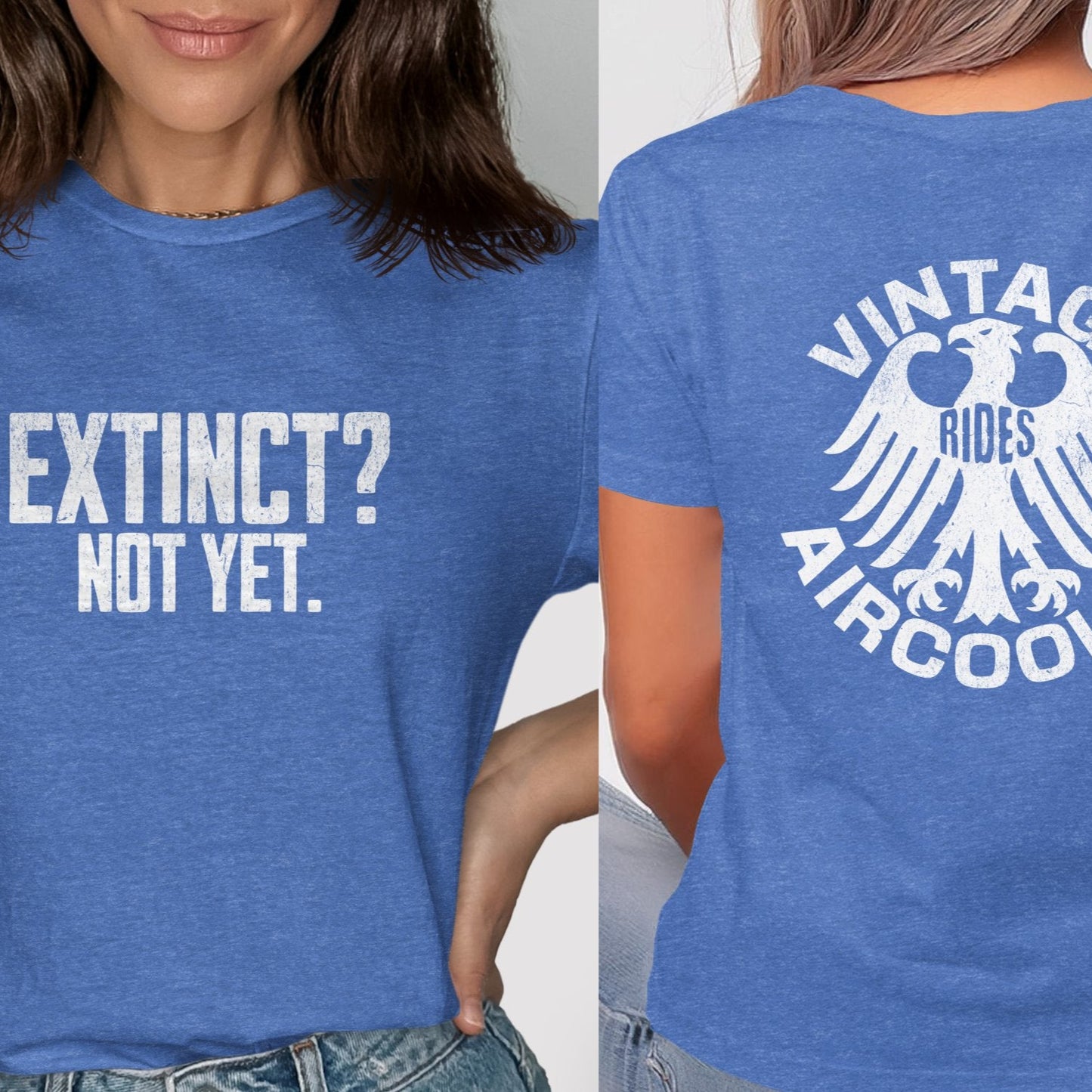 Vintage Rides Aircooled Extinct Not Yet T-shirt product type