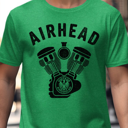 Airhead Vintage Aircooled Green Graphic Tee product