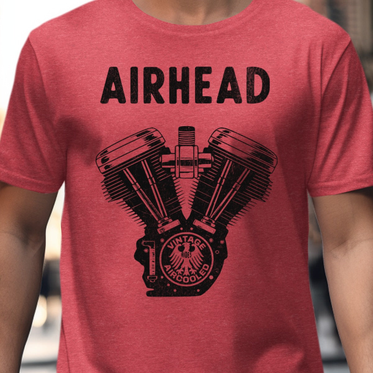 Vintage Aircooled Engine Graphic T-shirt product type