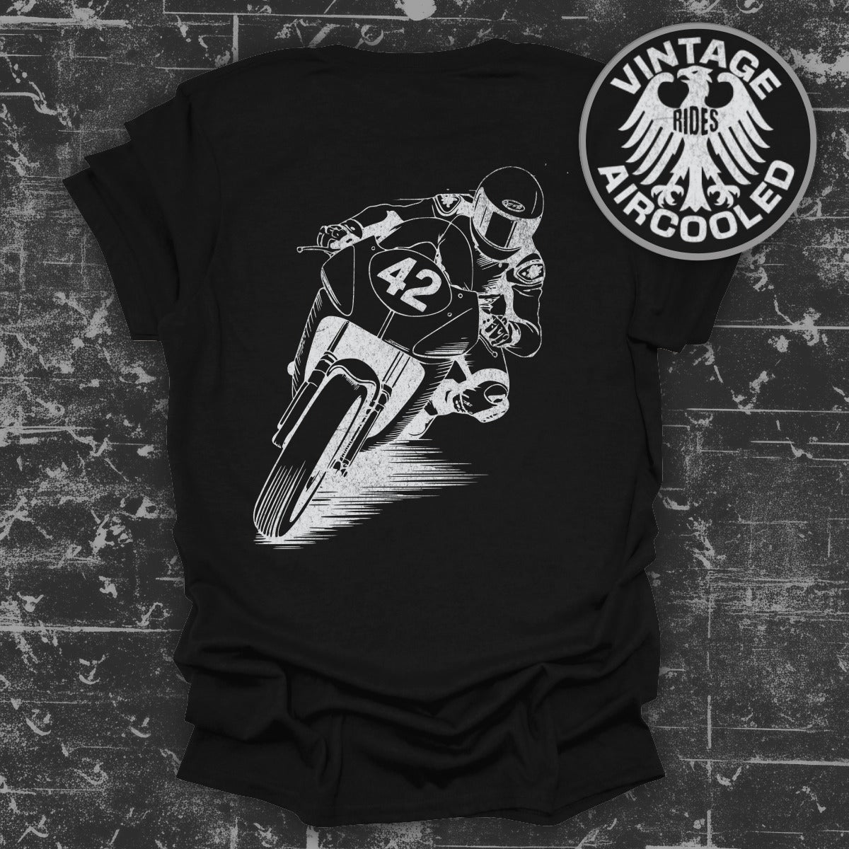 Vintage Aircooled Motorcycle Graphic T-Shirt product