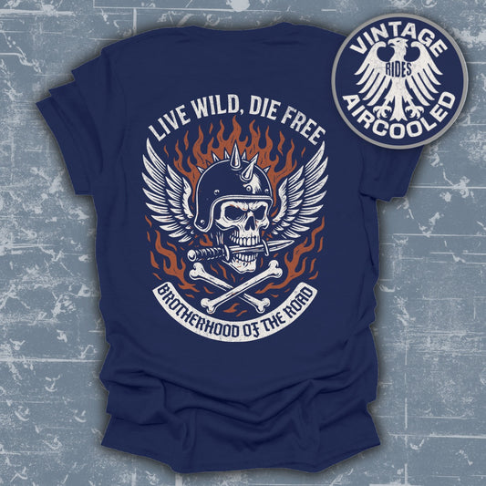 Live Wild Die Free Brotherhood of the Road product