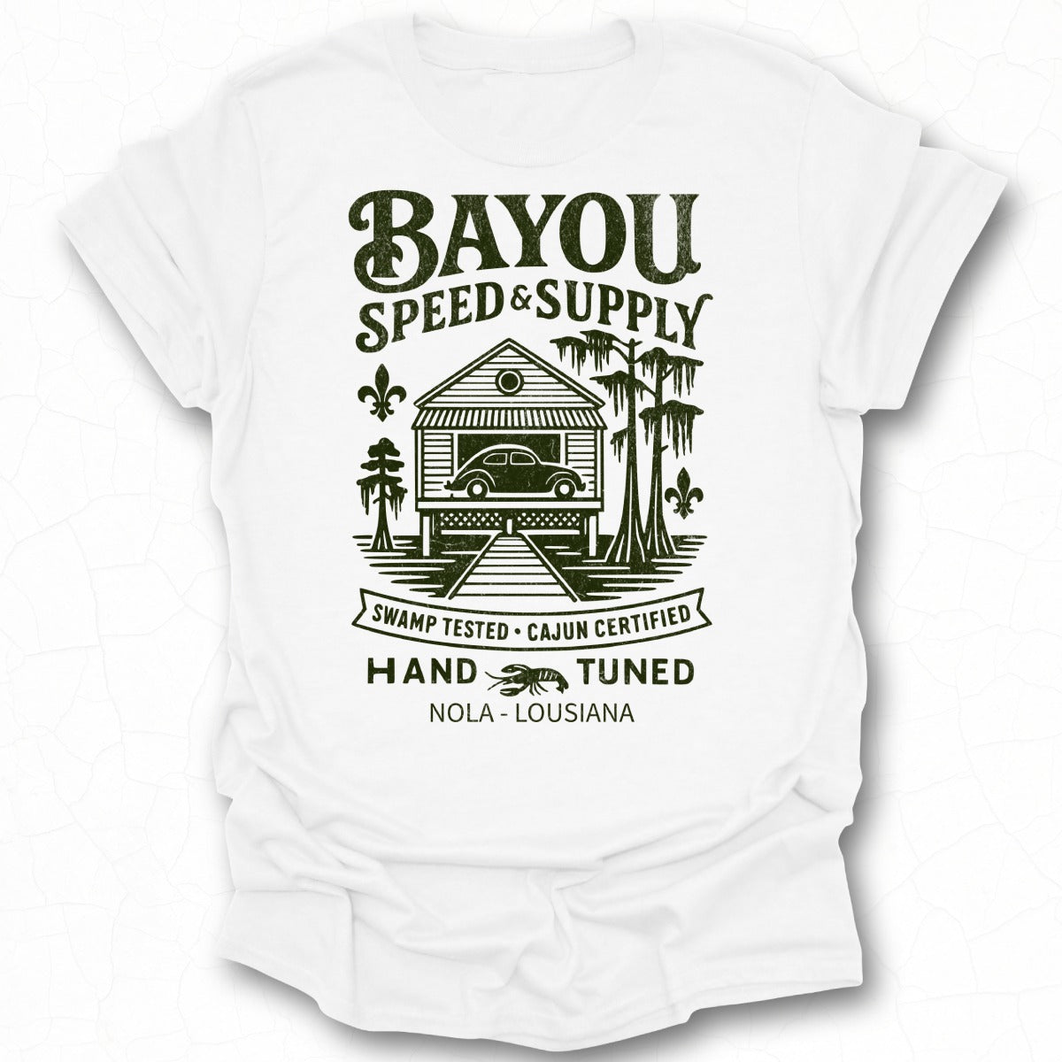 Bayou Speed and Supply Swamp Tested Hand Tuned T-Shirt