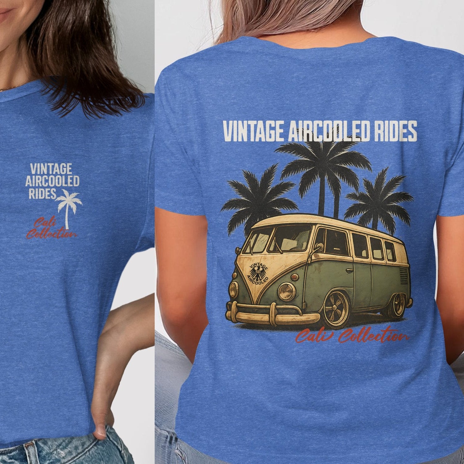 Vintage Aircooled Rides Cafe Collection T-shirt product
