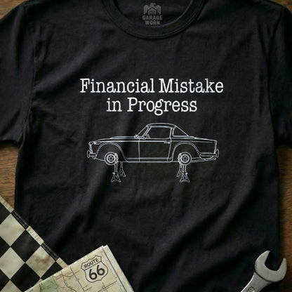 Financial Mistake In Progress Classic Car Shirt