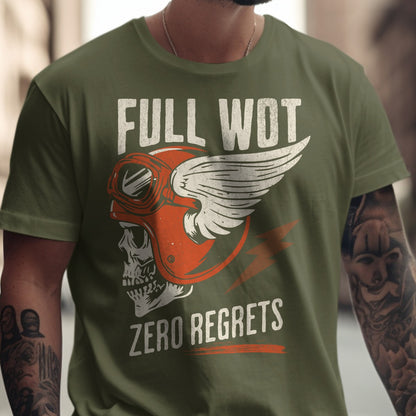 Full Wot Zero Regrets Graphic T-shirt product