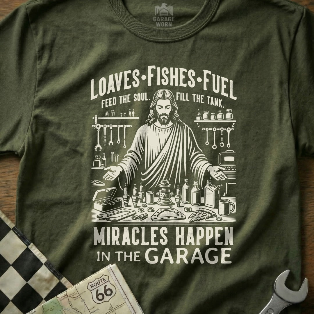 LOAVES FISHES FUEL FEED THE SOUL FILL THE TANK product type