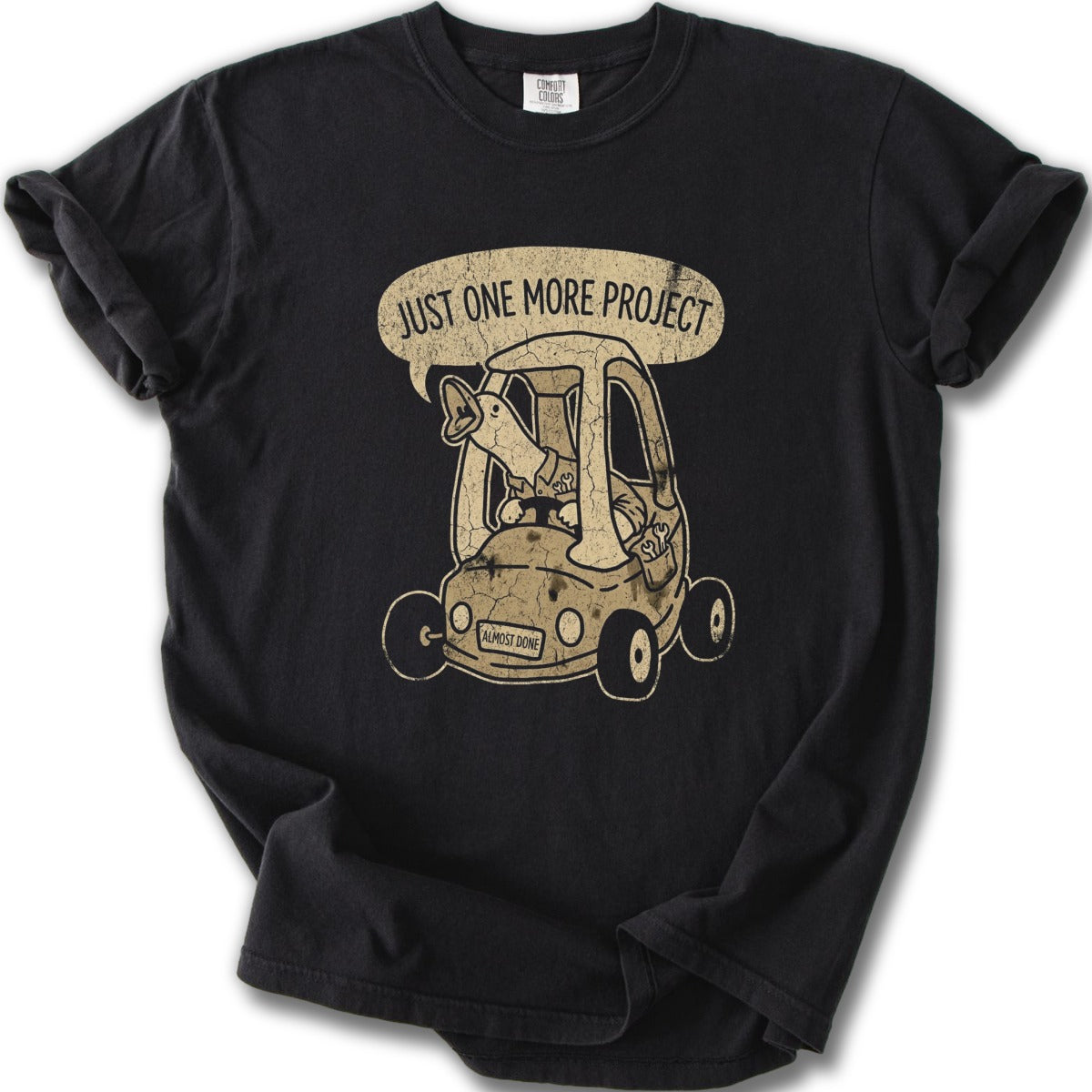 Just One More Project Funny Graphic T-Shirt