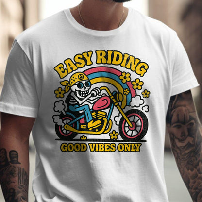 Easy Riding Good Vibes Only Graphic T-Shirt product type