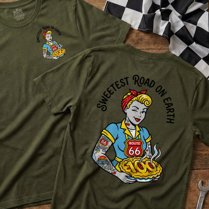 Sweetest Road On Earth Route 66 Pin-Up Pie product type