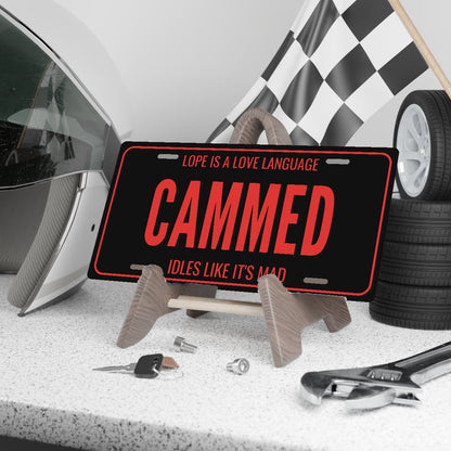Lope Is A Love Language Cammed Car Guy License Plate Sign - 12 x 6 in aluminum vanity plate