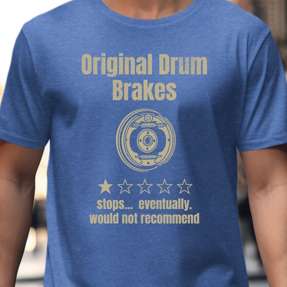 Original Drum Brakes Funny Graphic Shirt Product