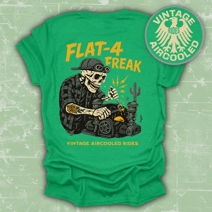 Flat-4 Freak Vintage Aircooled Rides T-shirt