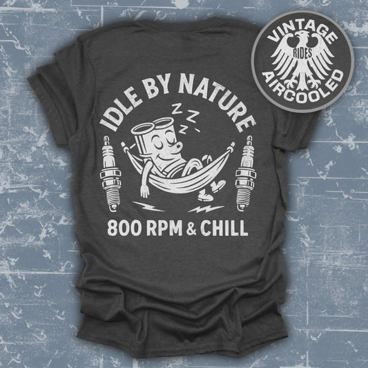 Vintage Rides Idle By Nature 800 RPM Chill Shirt product type