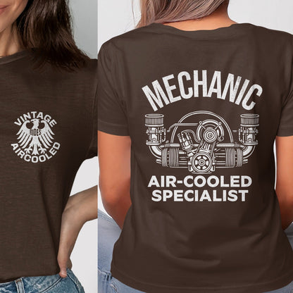 Vintage Air Cooled Mechanic Specialist T-Shirt product type