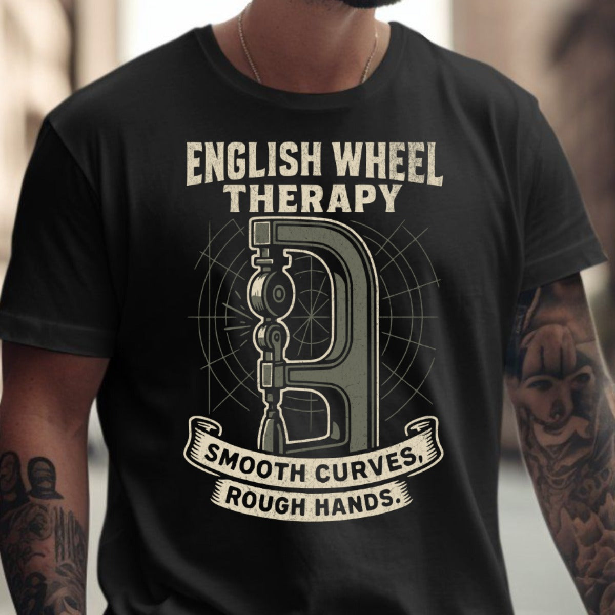 English Wheel Therapy Smooth Curves Rough Hands product type