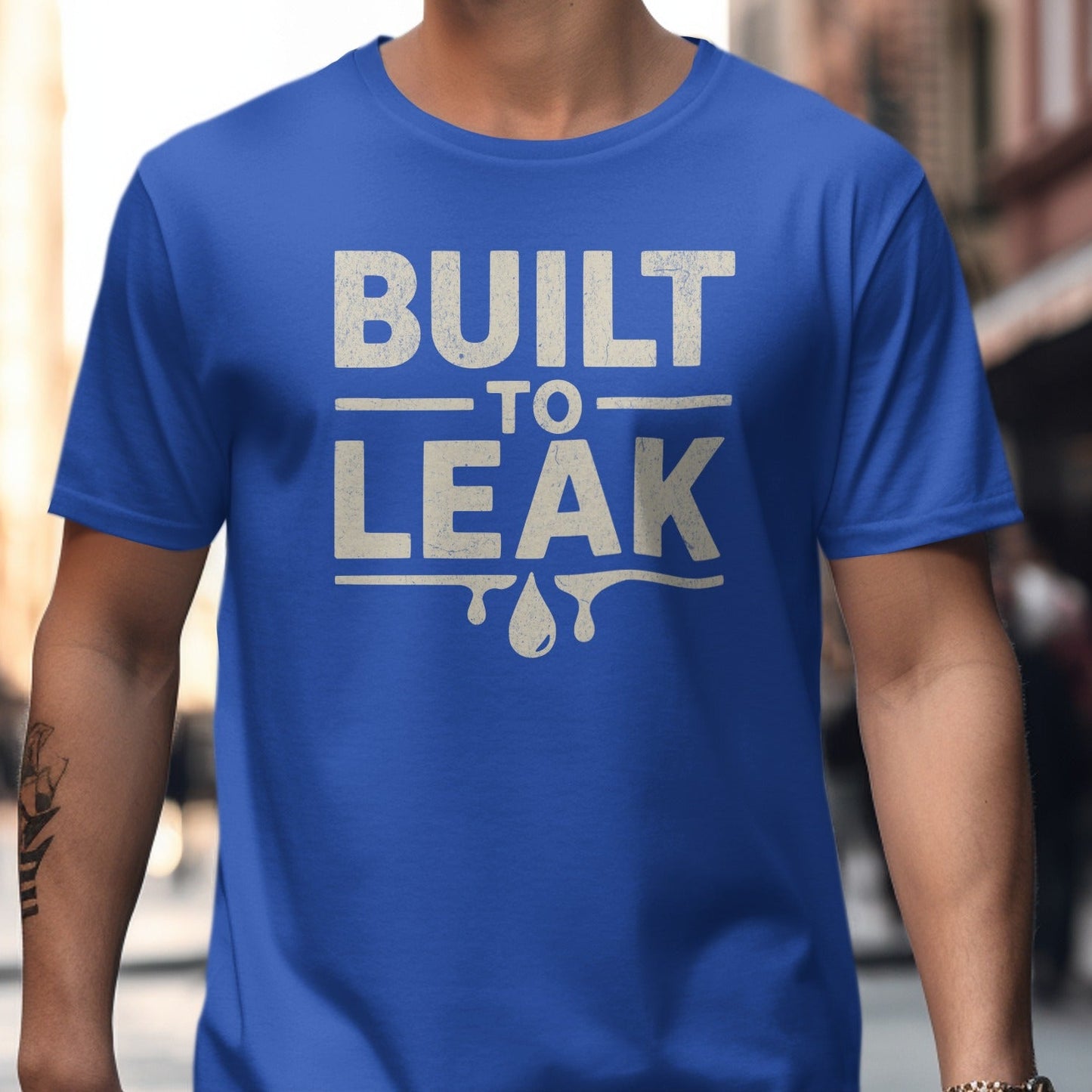 Built To Leak Graphic Statement Tee product