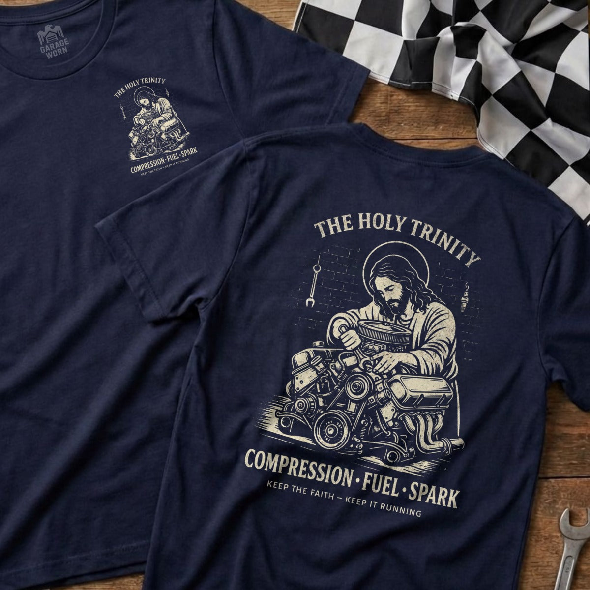 The Holy Trinity Compression Fuel Spark Automotive product type