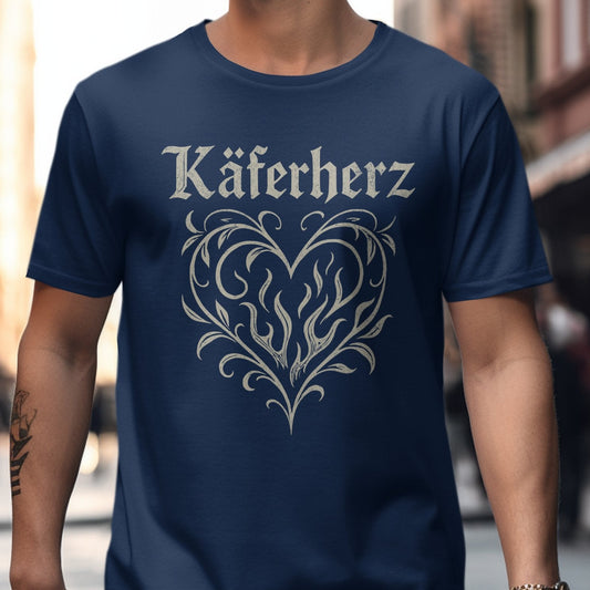 Käferherz Heart and Flames Graphic T-shirt product