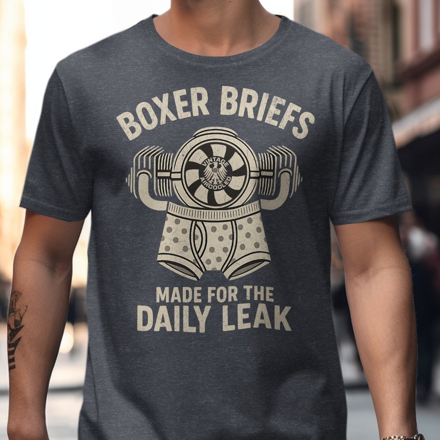 Humorous Boxer Briefs Made for Daily Leak product type