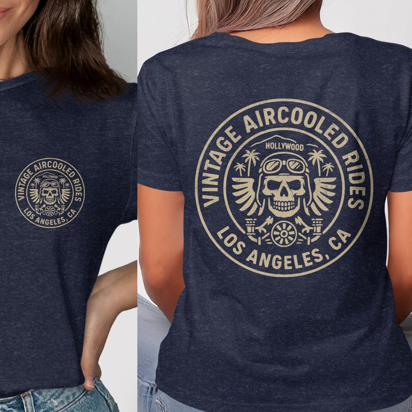 Vintage Aircooled Rides Los Angeles CA T-shirt product