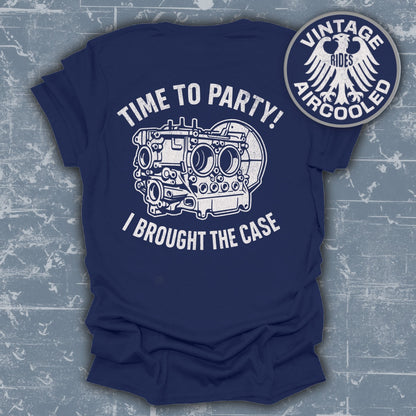 Time to Party I Brought the Case Vintage Rides Shirt