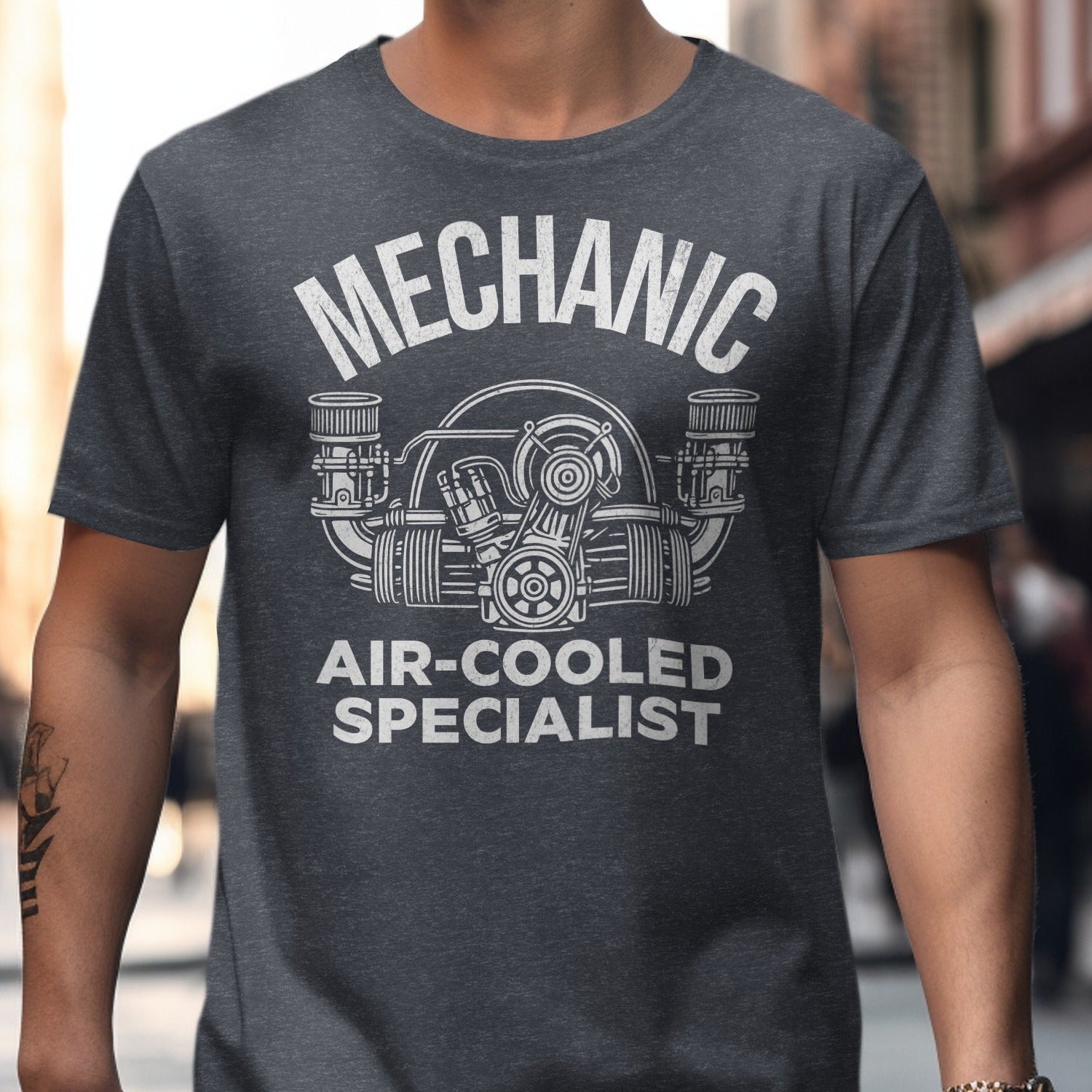Mechanic Air-Cooled Specialist Graphic Tee product type