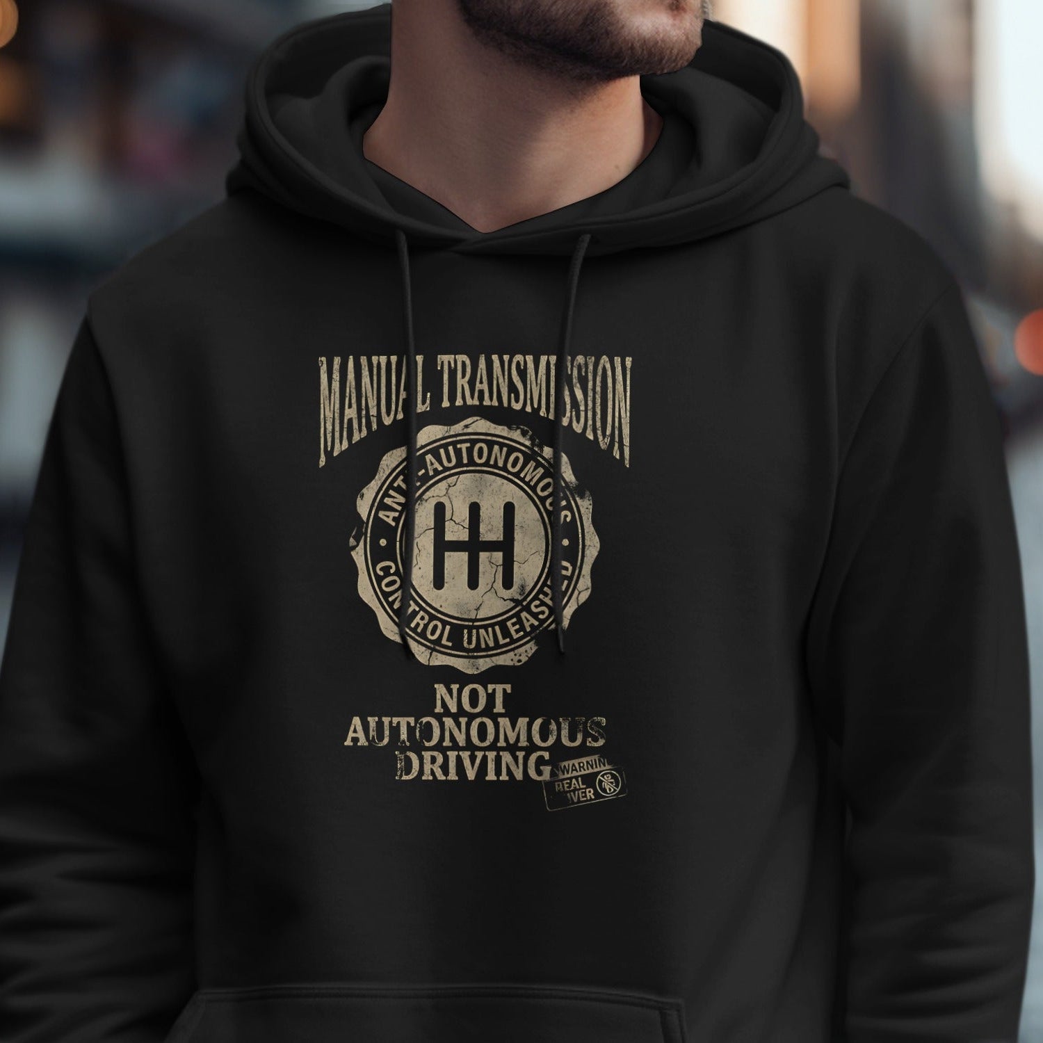 Manual Transmission Not Autonomous Driving Hoodie