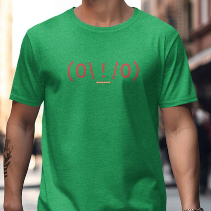 Stylish Green T-shirt with Unique Graphic Design product