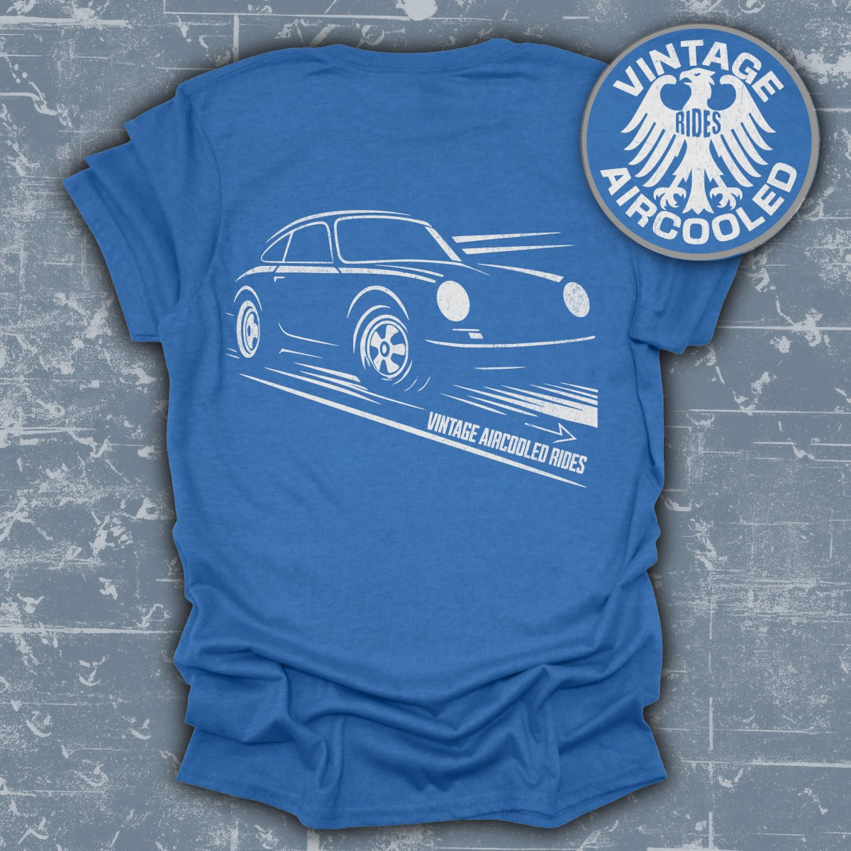 Vintage Aircooled Rides Classic Car Graphic T-Shirt product