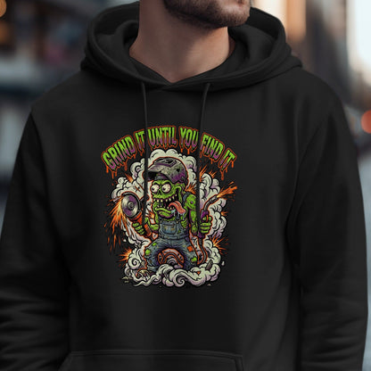 Grind It Until You Find It Graphic Hoodie