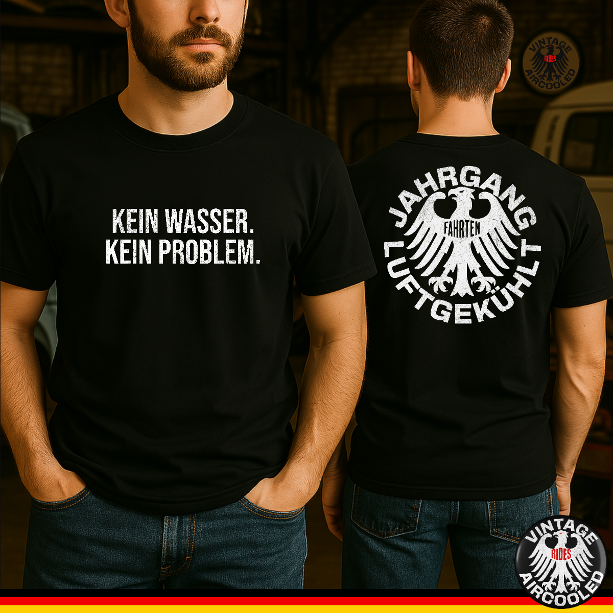 No Problem Jahrgang Luftgekuhlt Men's T-Shirt product