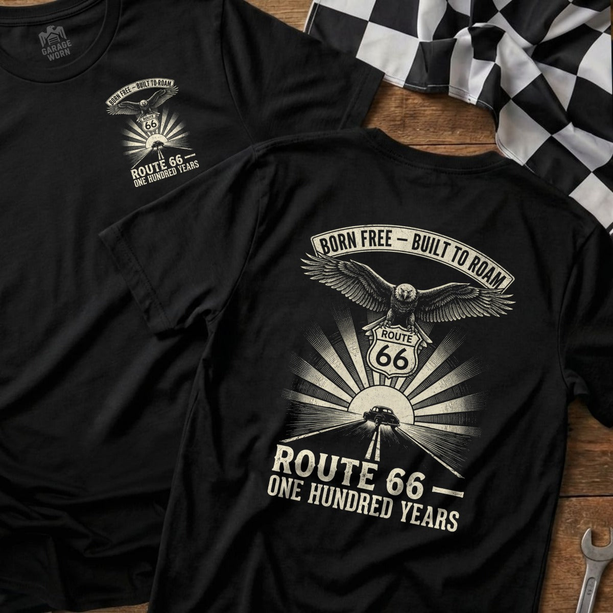 Route 66 Born Free Built To Roam One Hundred Years product type