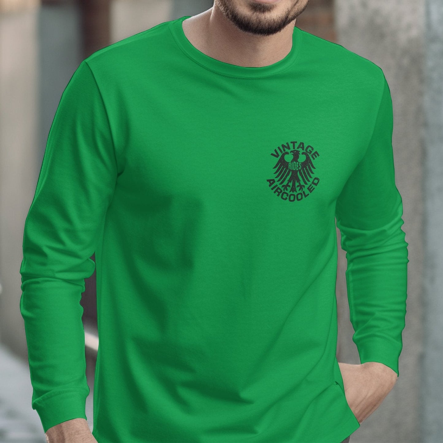 Vintage Aircooled Graphic Long Sleeve Shirt product