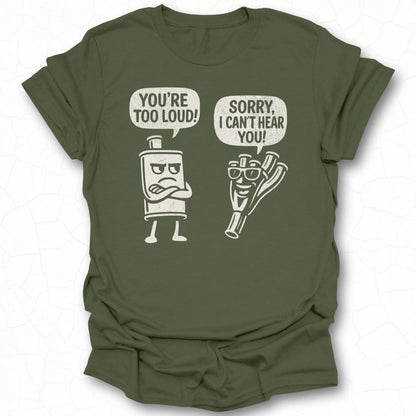 Funny Cartoon Characters Graphic T-Shirt