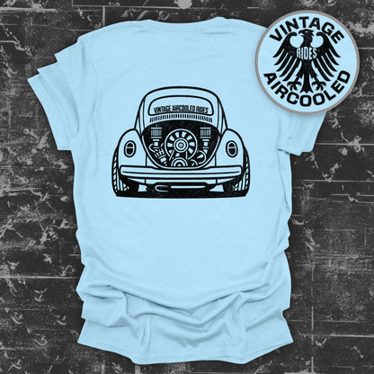 Vintage Rides Aircooled Beetle Themed T-Shirt Product