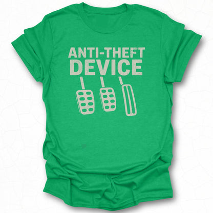 Anti-Theft Device Graphic Design T-Shirt Product