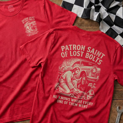 Patron Saint Of Lost Bolts He Knows Where Every product type