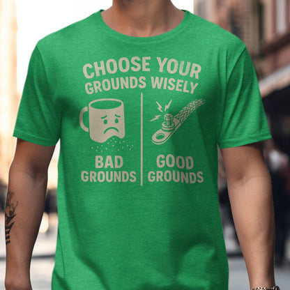 Choose Your Grounds Wisely Graphic T-Shirt Product