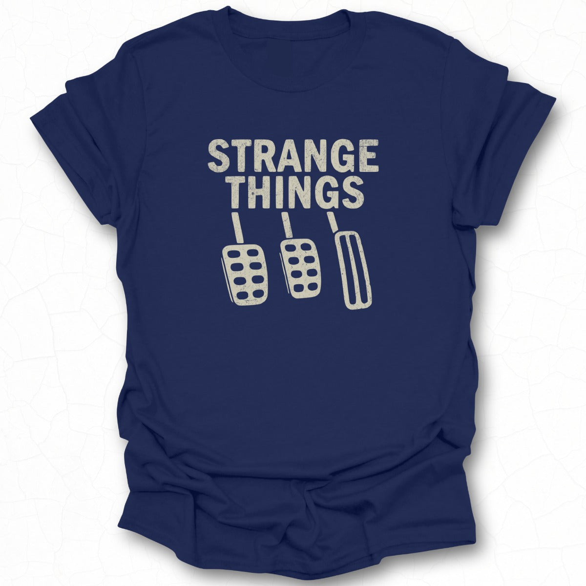 Strange Things Design on Cool Blue Shirt Product