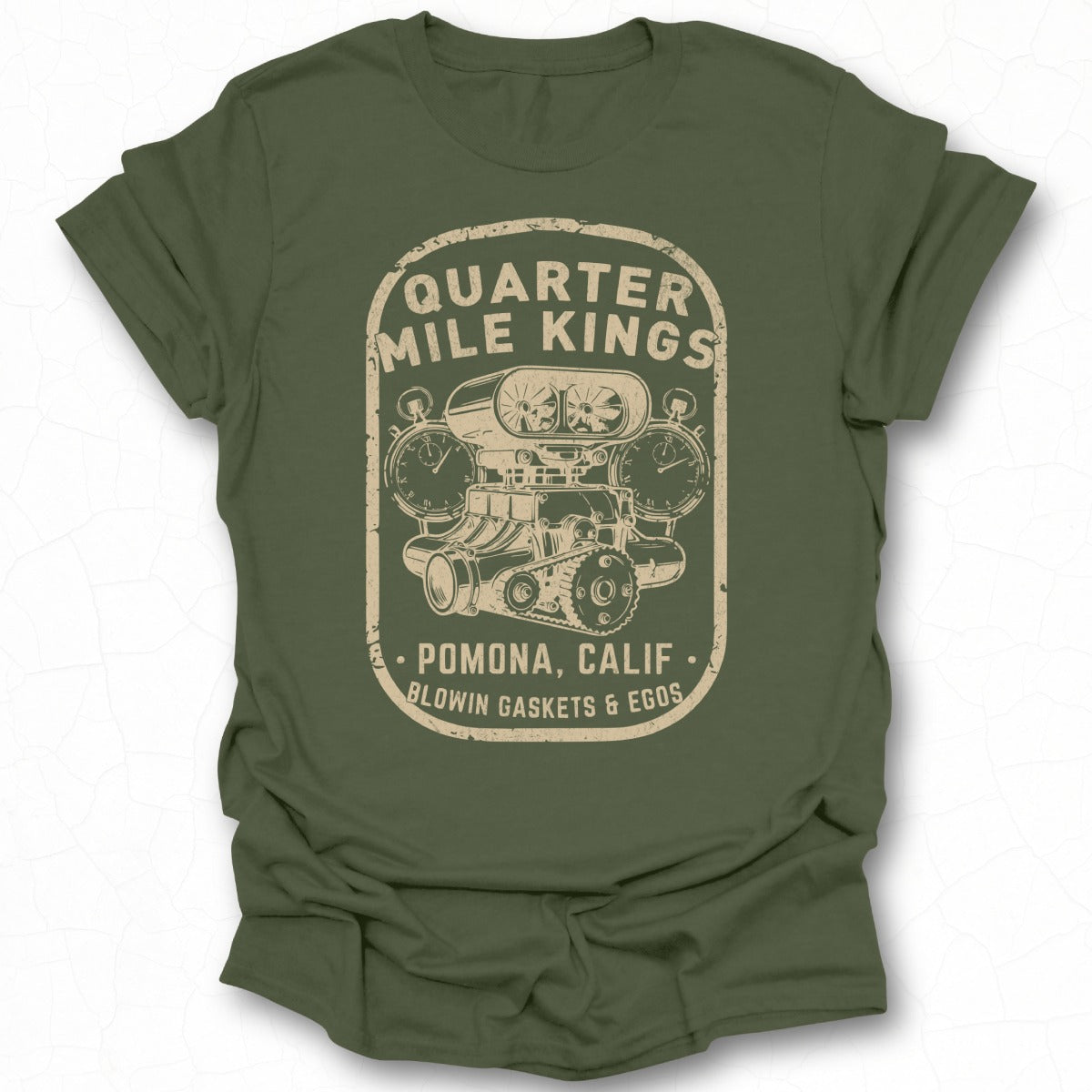 Quarter Mile Kings Pomona Calif Graphic Tee