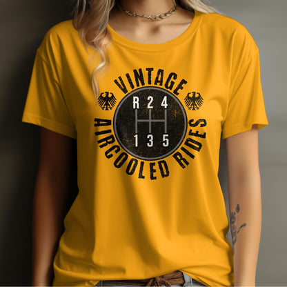 Vintage Aircooled Rides Graphic Tee product