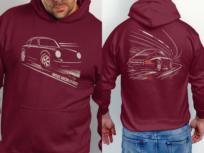 Vintage Aircooled Racing Car Graphic Hoodie product