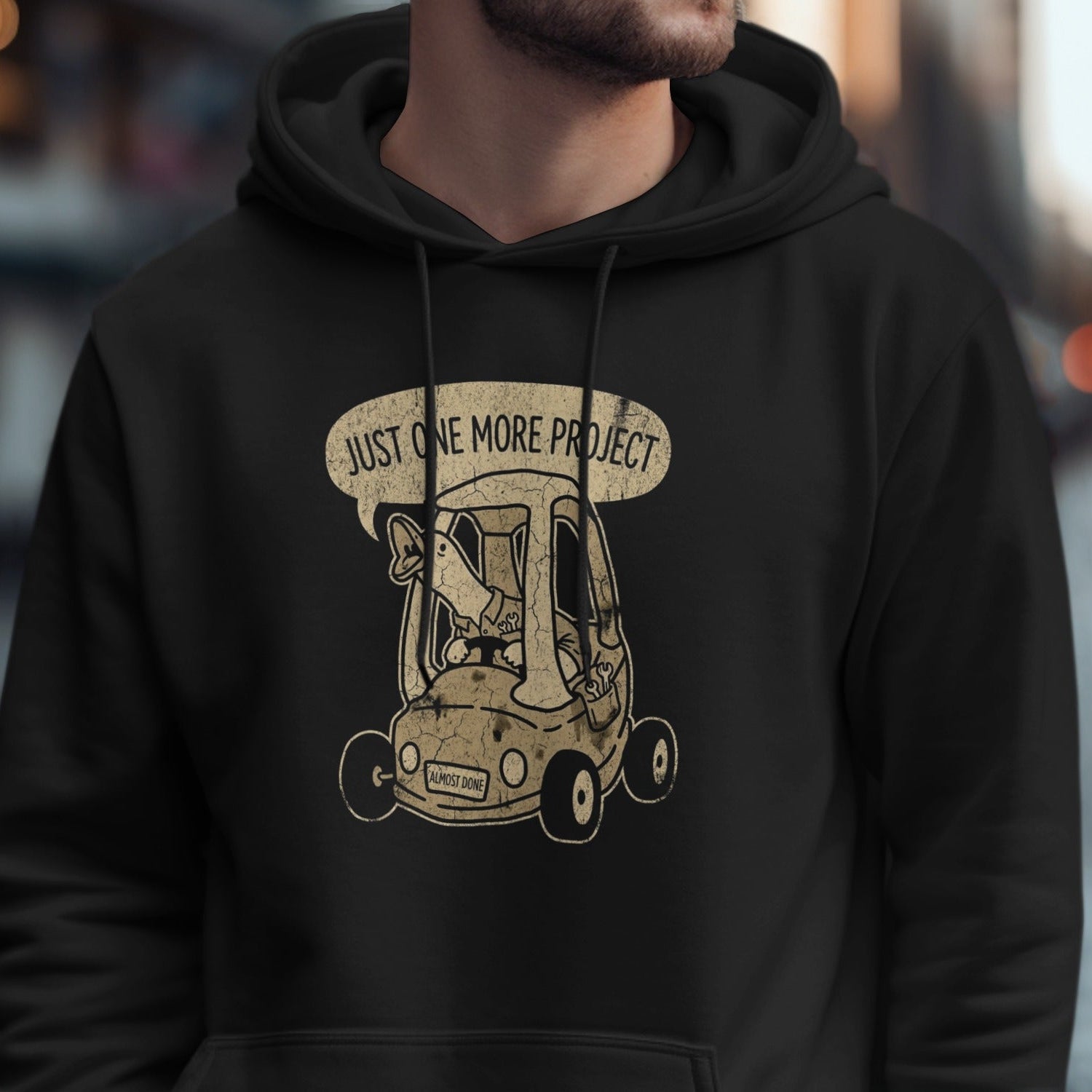 Just One More Project Graphic Hoodie