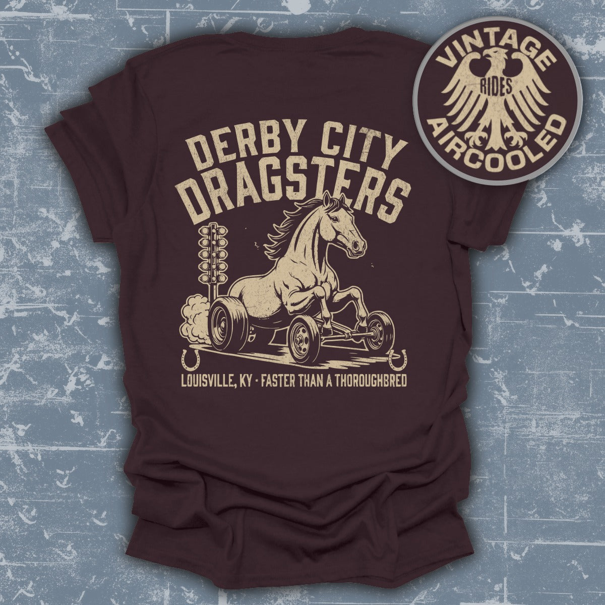 Derby City Dragsters Vintage Rides Aircooled Shirt