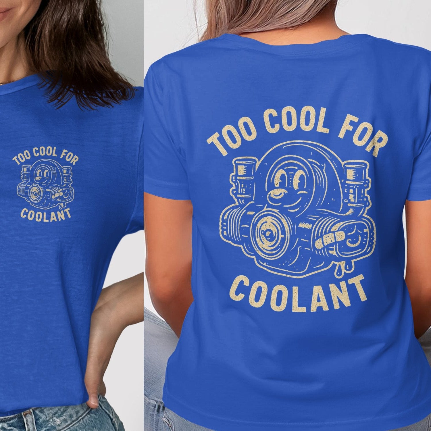 Too Cool For Coolant Graphic Printed Shirt product