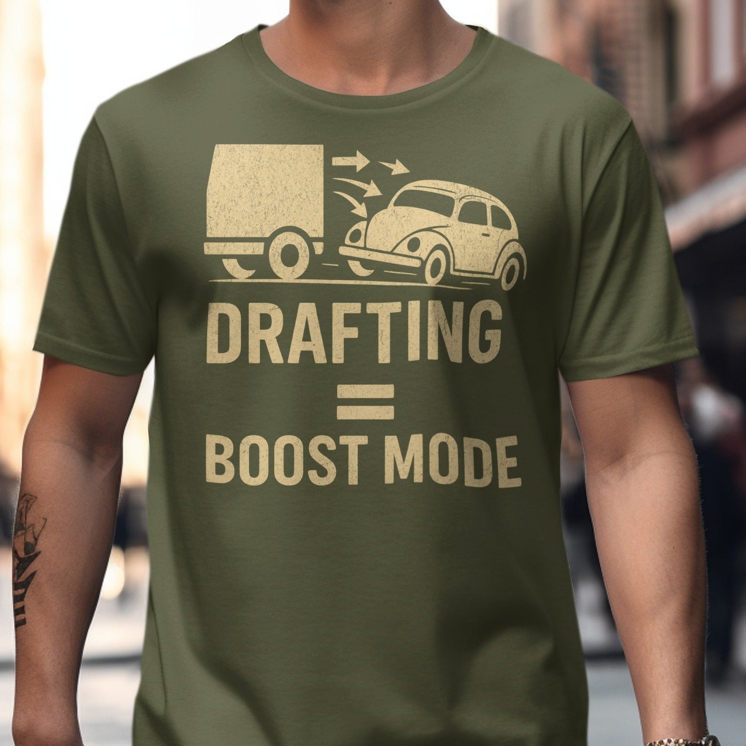 Drafting Equals Boost Mode Graphic T-shirt product