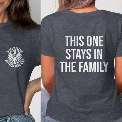 Vintage Aircooled Keepsake Family T-Shirt product type